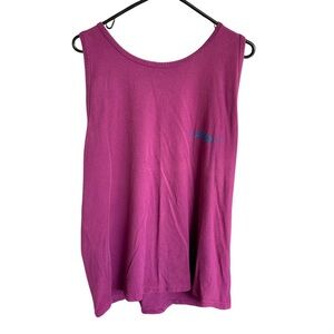 Vintage Hobie Tank Top Tee Shirt Mens Adult Size Large Purple 90s Surf Beach
